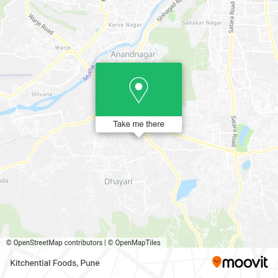 Kitchential Foods map
