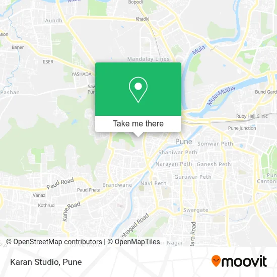 Karan Studio map