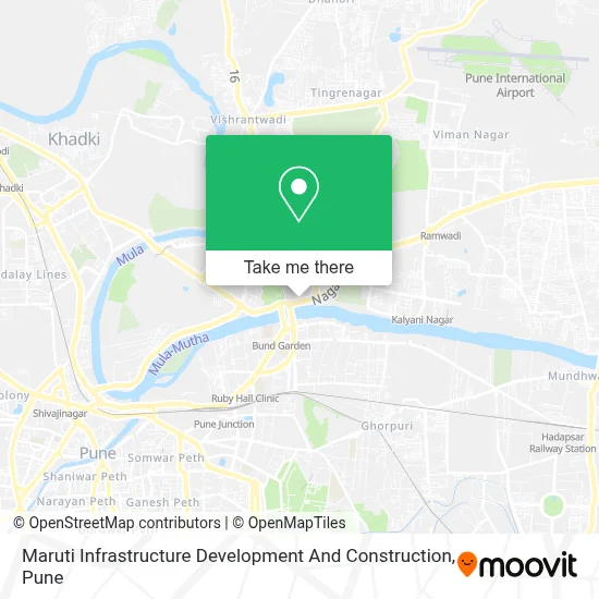 Maruti Infrastructure Development And Construction map