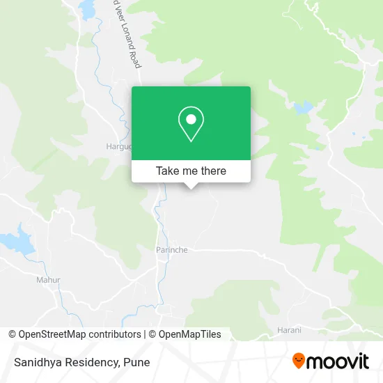 Sanidhya Residency map