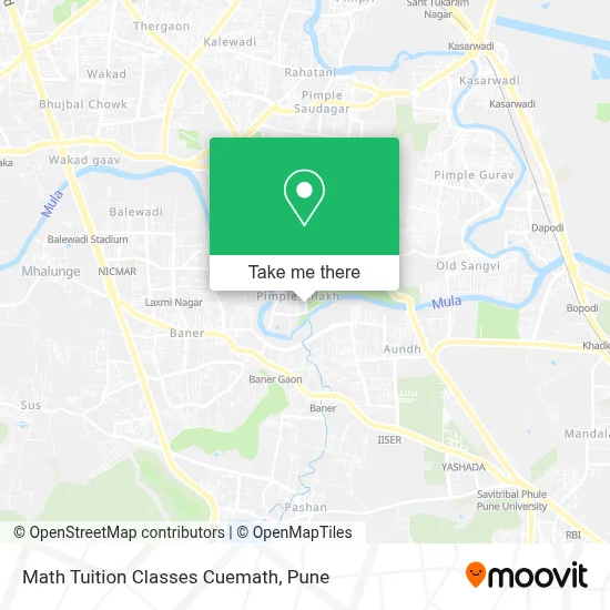 Math Tuition Classes Cuemath map