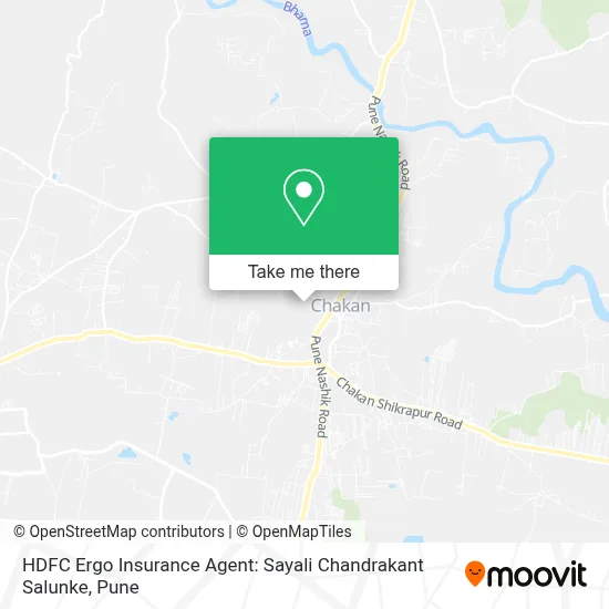 HDFC Ergo Insurance Agent: Sayali Chandrakant Salunke map