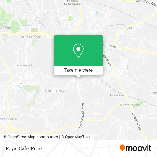 Royal Cafe map