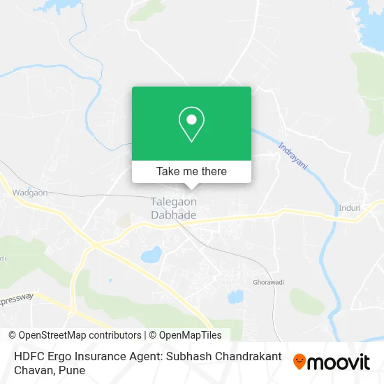 HDFC Ergo Insurance Agent: Subhash Chandrakant Chavan map