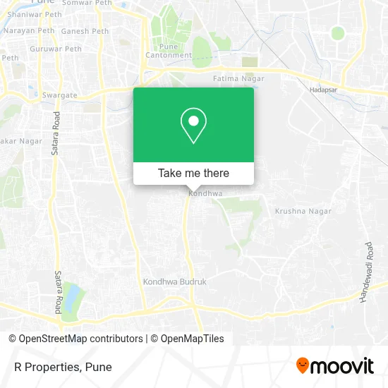 R Properties map