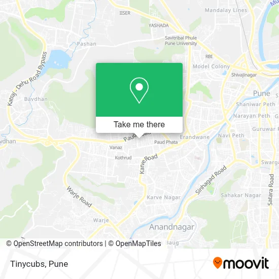 Tinycubs map