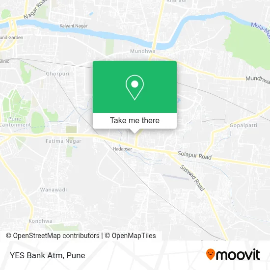 YES Bank Atm map