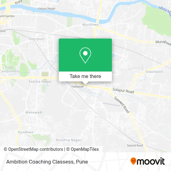 Ambition Coaching Classess map