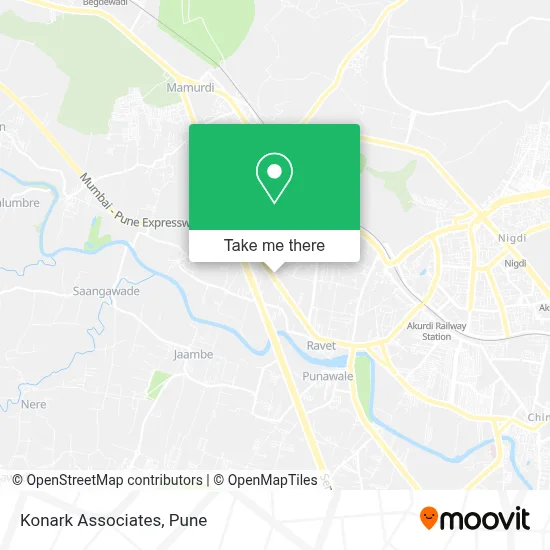Konark Associates map