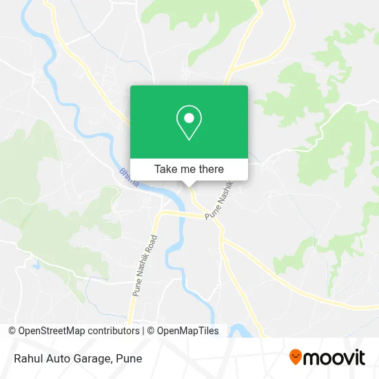 Rahul Auto Garage map