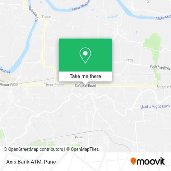 Axis Bank Atm map