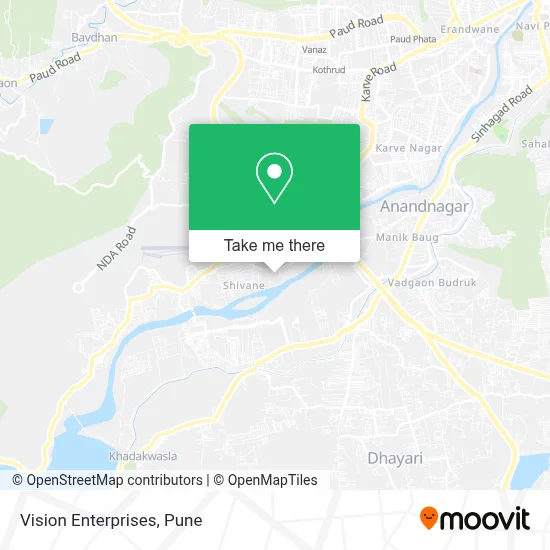 Vision Enterprises map