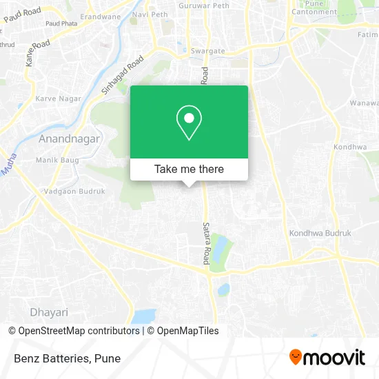 Benz Batteries map