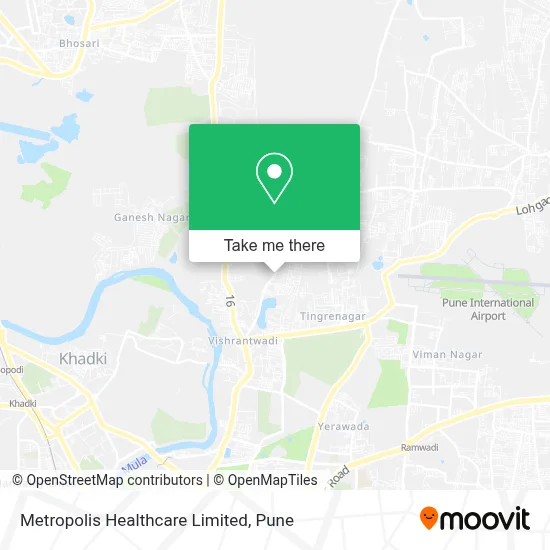 Metropolis Healthcare Limited map
