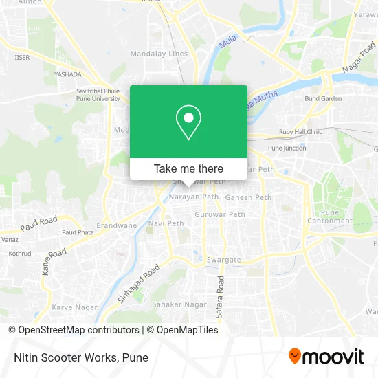 Nitin Scooter Works map