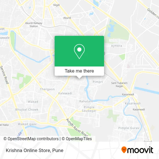 Krishna Online Store map