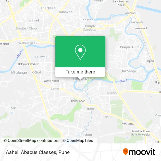 Aaheli Abacus Classes map