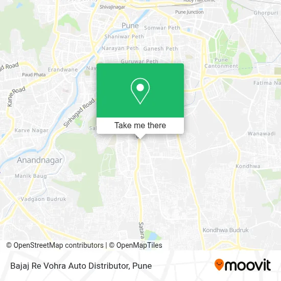 Bajaj Re Vohra Auto Distributor map