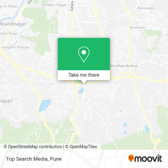 Top Search Media map