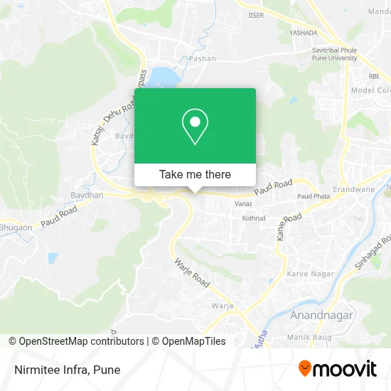 Nirmitee Infra map