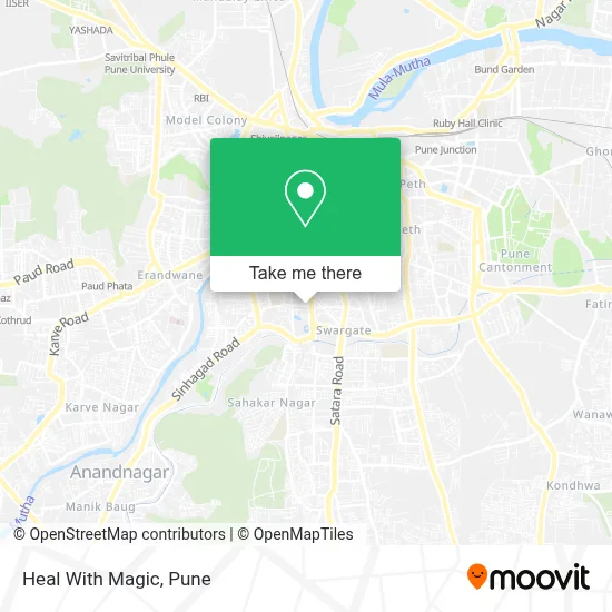 Heal With Magic map