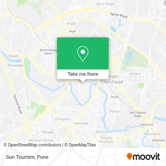 Sun Tourism map