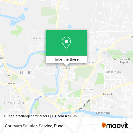 Optimum Solution Service map