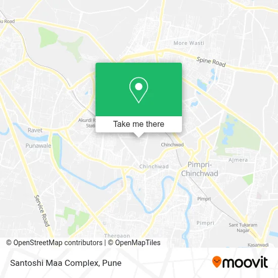 Santoshi Maa Complex map