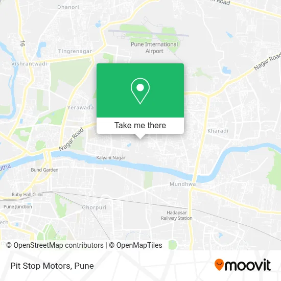 Pit Stop Motors map