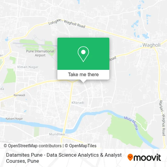 Datamites Pune - Data Science Analytics & Analyst Courses map