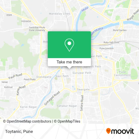 Toytanic map