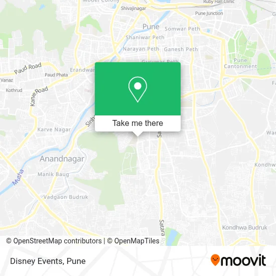 Disney Events map
