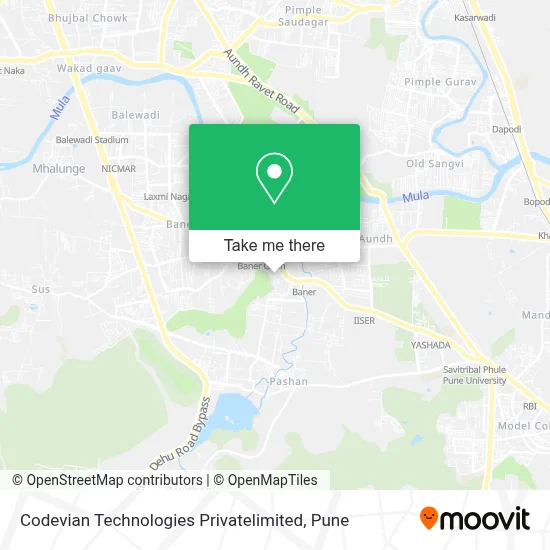 Codevian Technologies Privatelimited map