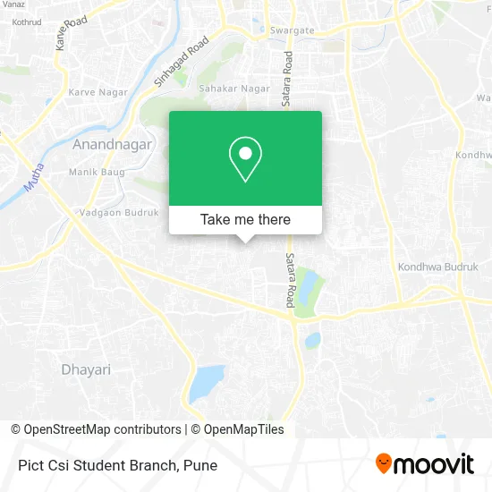 Pict Csi Student Branch map