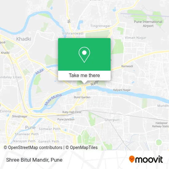 Shree Bitul Mandir map