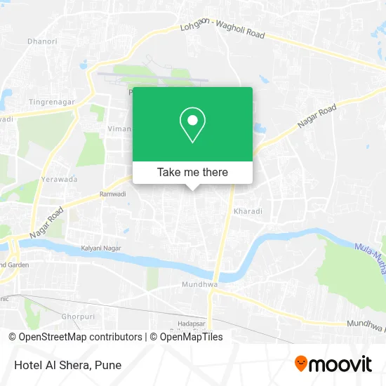 Hotel Al Shera map