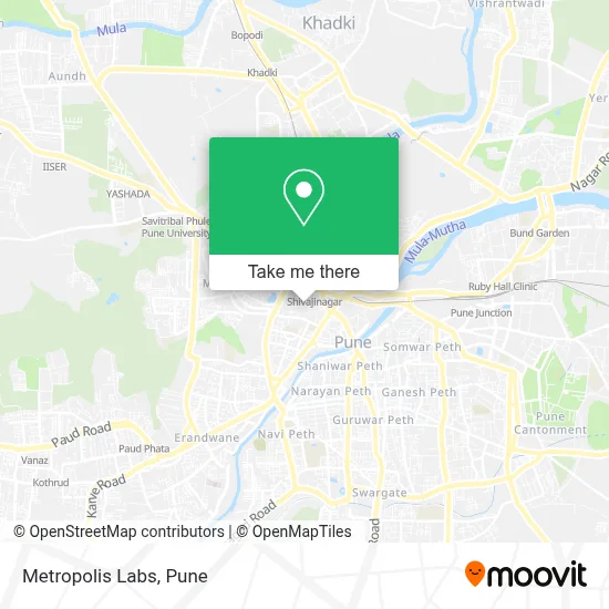 Metropolis Labs map