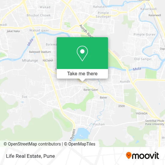 Life Real Estate map