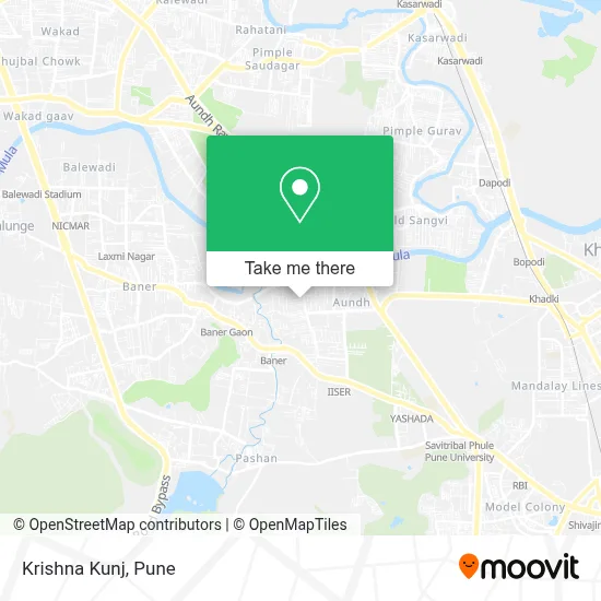 Krishna Kunj map