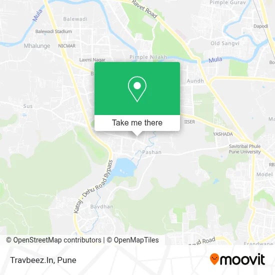 Travbeez.In map