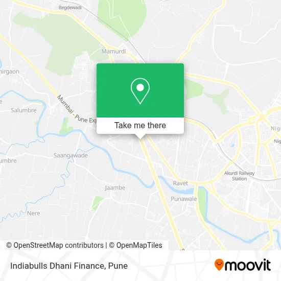Indiabulls Dhani Finance map