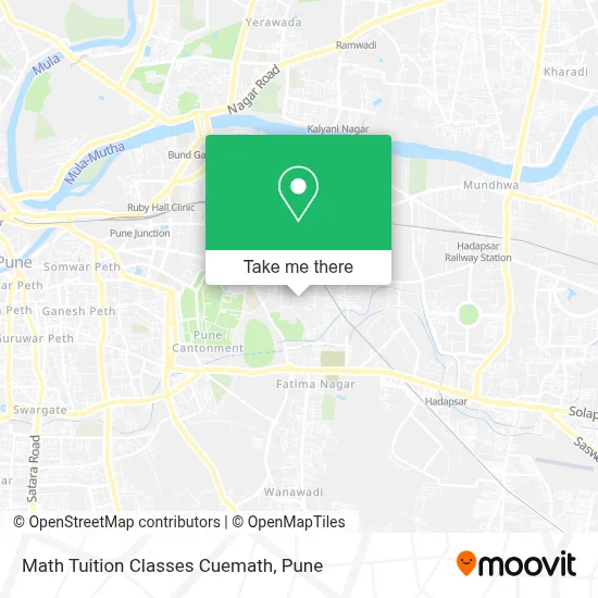 Math Tuition Classes Cuemath map