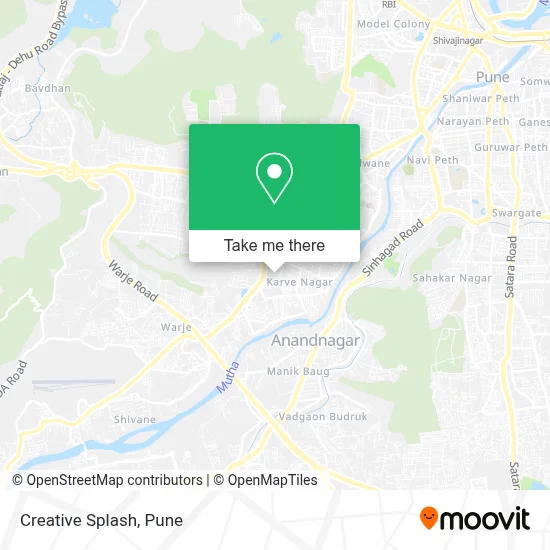Creative Splash map