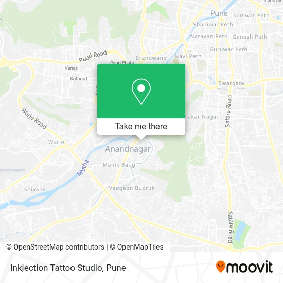 Inkjection Tattoo Studio map