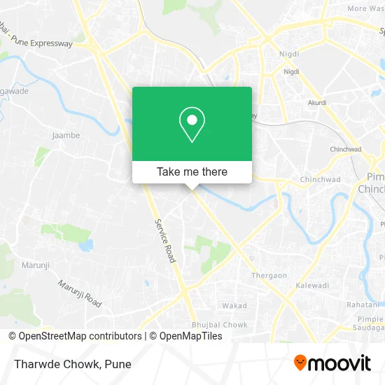 Tharwde Chowk map