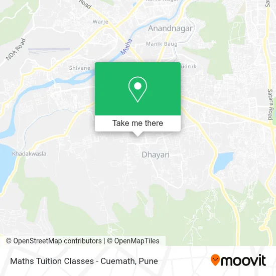 Maths Tuition Classes - Cuemath map