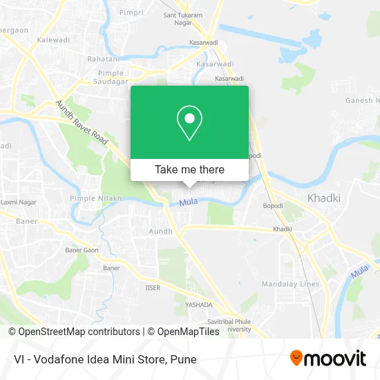 VI - Vodafone Idea Mini Store map
