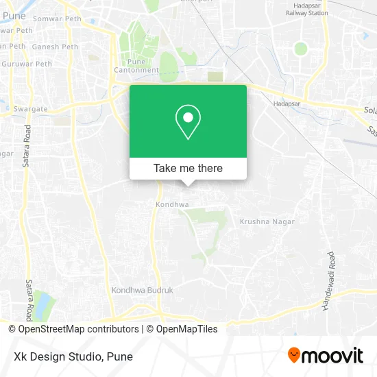 Xk Design Studio map