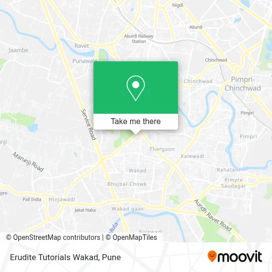 Erudite Tutorials Wakad map
