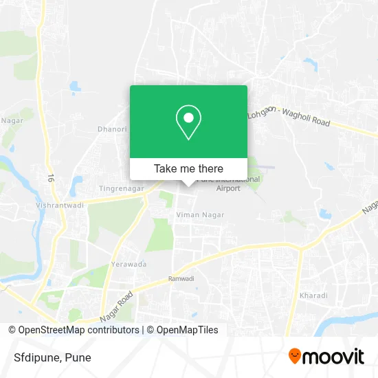 Sfdipune map